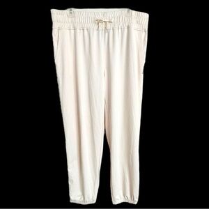 Reebok Size XL Off White Joggers